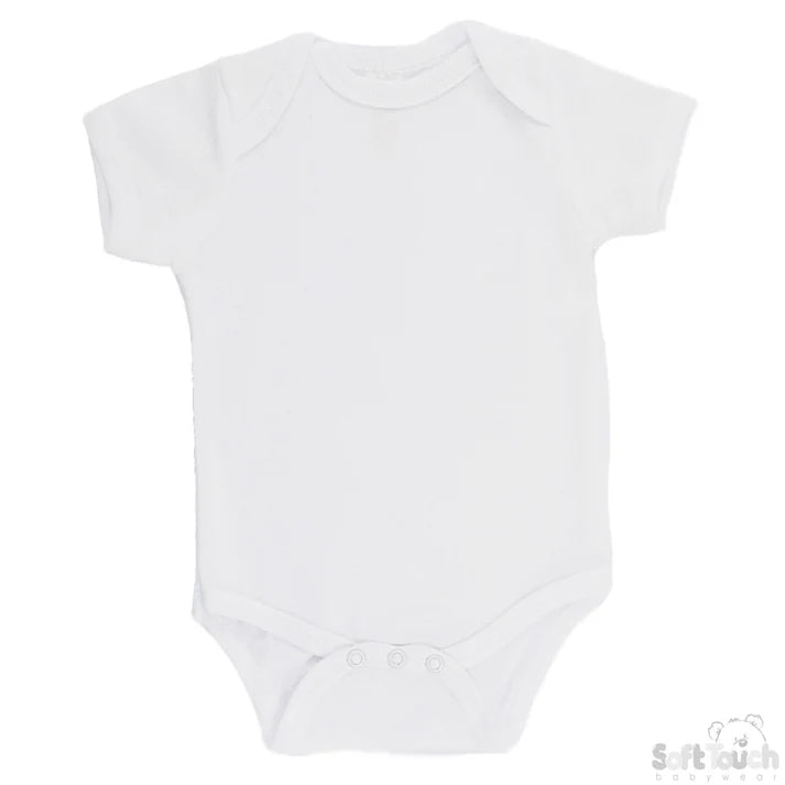 Plain White Bodysuit (3-6 Months)
