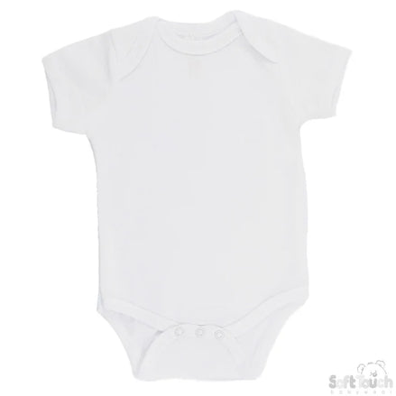 Plain White Bodysuit (3-6 Months)
