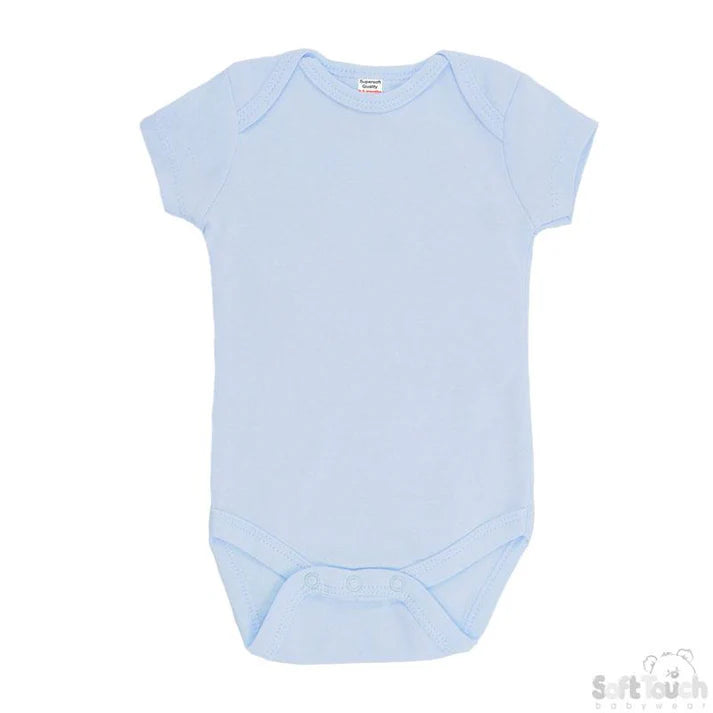 Plain Blue Bodysuit (6-9 Months)
