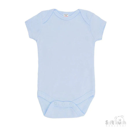 Plain Blue Bodysuit (3-6 Months)
