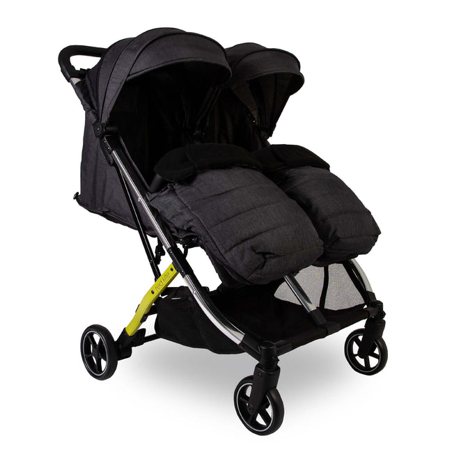 Red Kite Push Me Double Lightweight Stroller - Pistachio