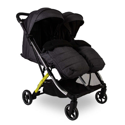 Red Kite Push Me Double Lightweight Stroller - Pistachio