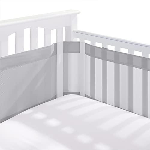 BreathableBaby Four-Sided Airflow Mesh Cot Liner