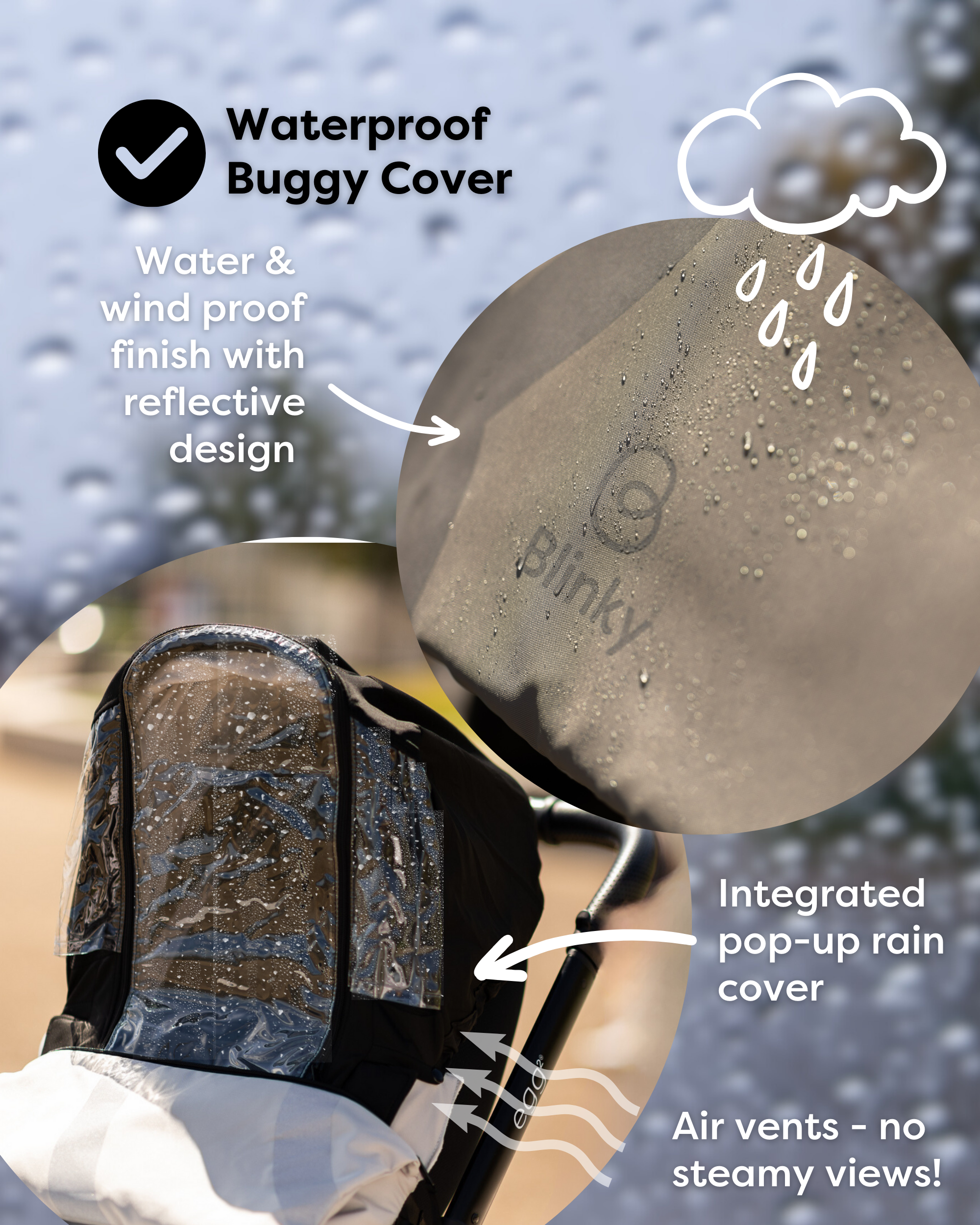 The Blinky Company All Season Buggy Raincover