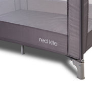 Red Kite Quiet Time Sleep Tight Travel Cot - Grey