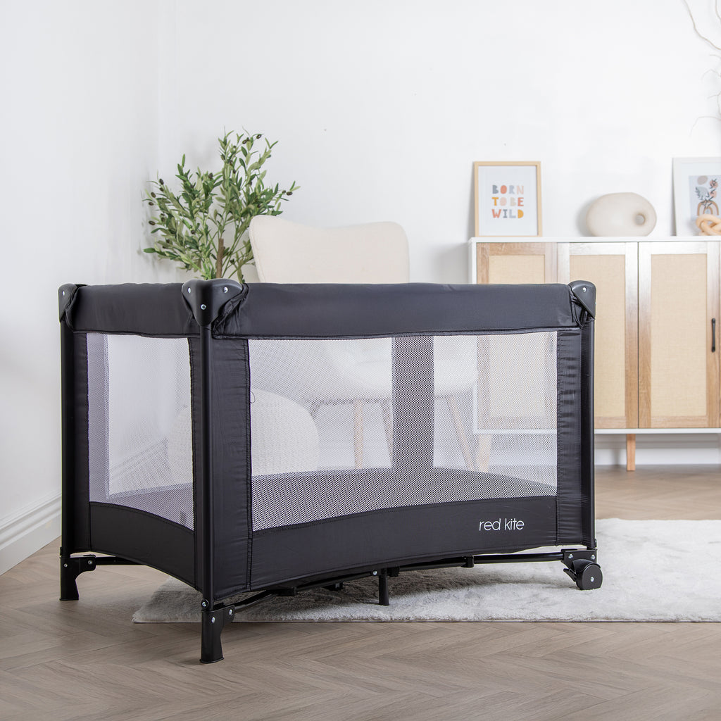 Red Kite Quiet Time Sleep Tight Travel Cot