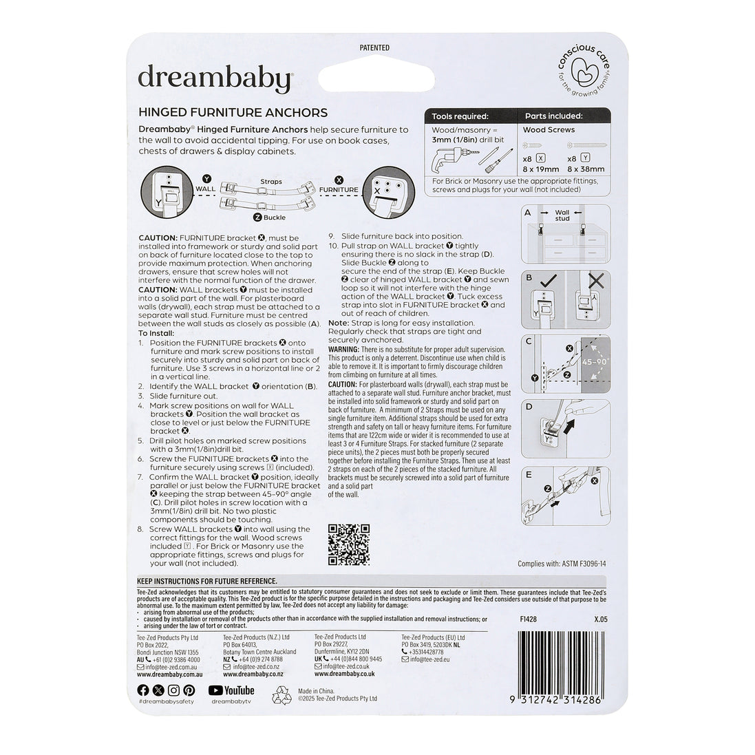 Dreambaby Furniture Anchor