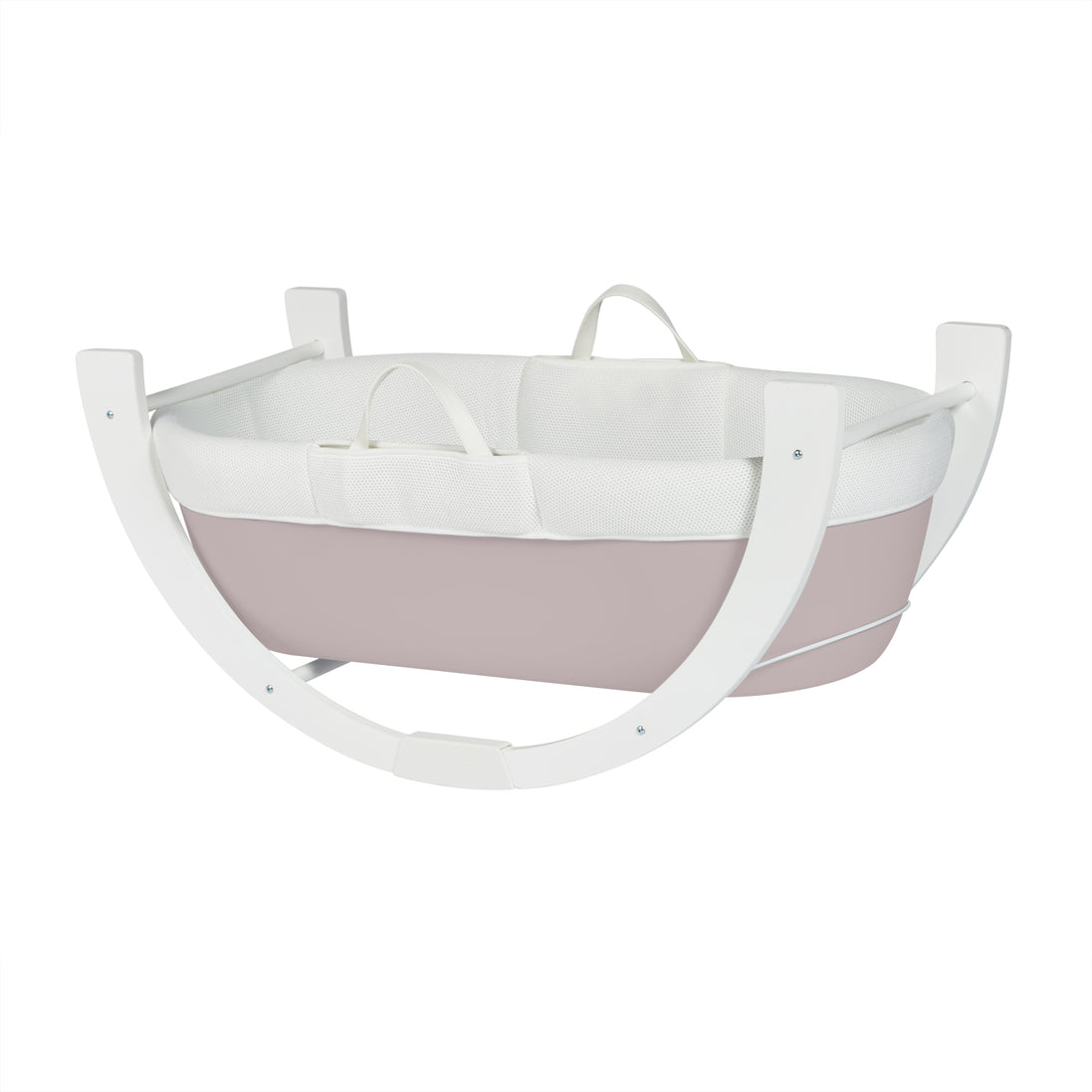 Shnuggle Dreami Moses Basket & Stand — Taupe Base