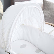 Shnuggle Classic Moses Basket — Pebble Grey