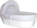 Shnuggle Classic Moses Basket — Pure White