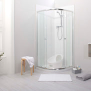 Shnuggle Toddler Bath — White with Grey Backrest