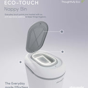 Shnuggle Eco-Touch Nappy Bin