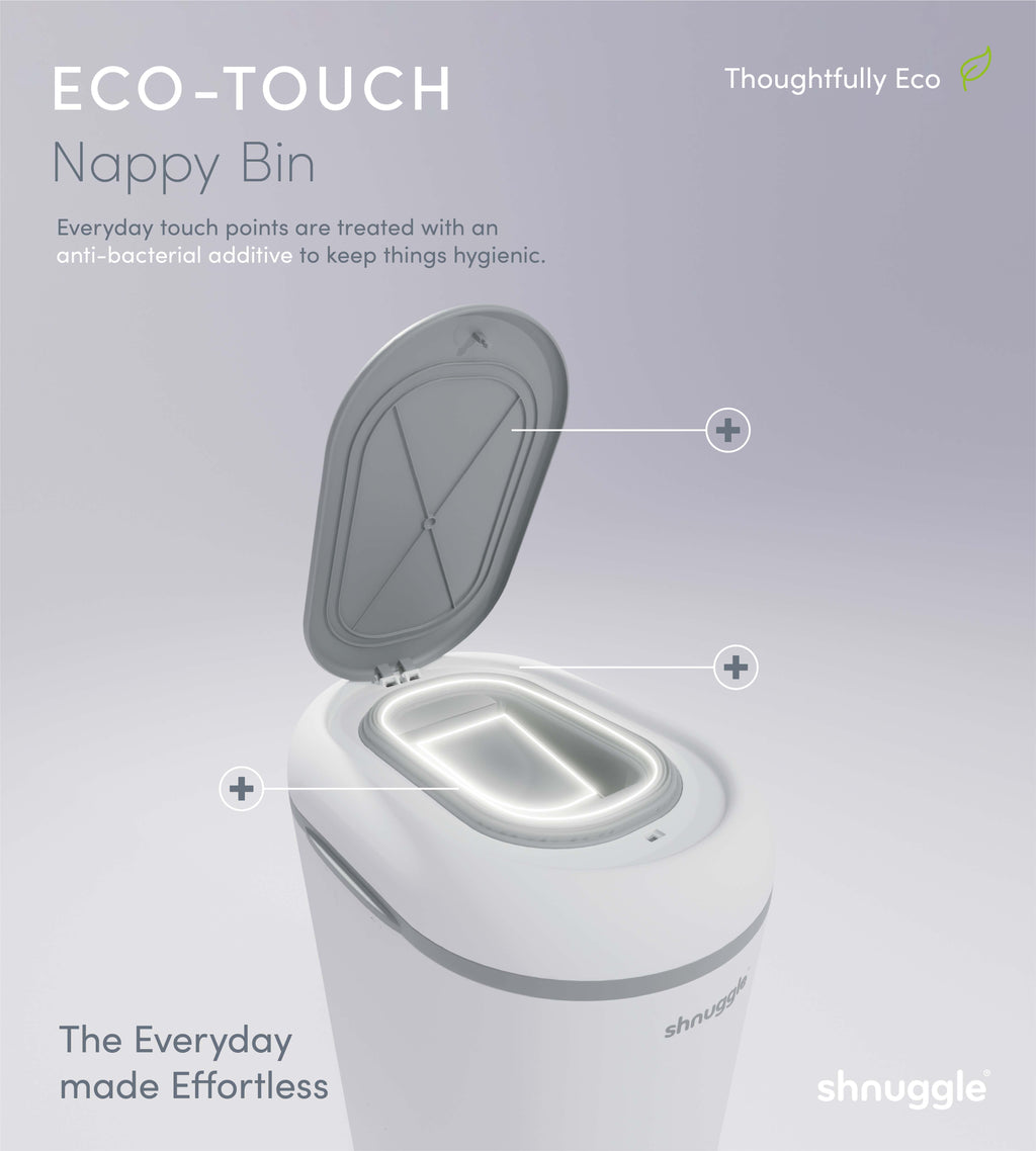 Shnuggle Eco-Touch Nappy Bin