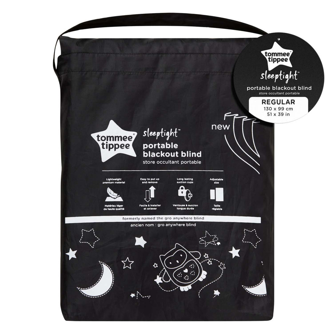 Tommee Tippee Sleeptight Portable Blackout Blind — Regular