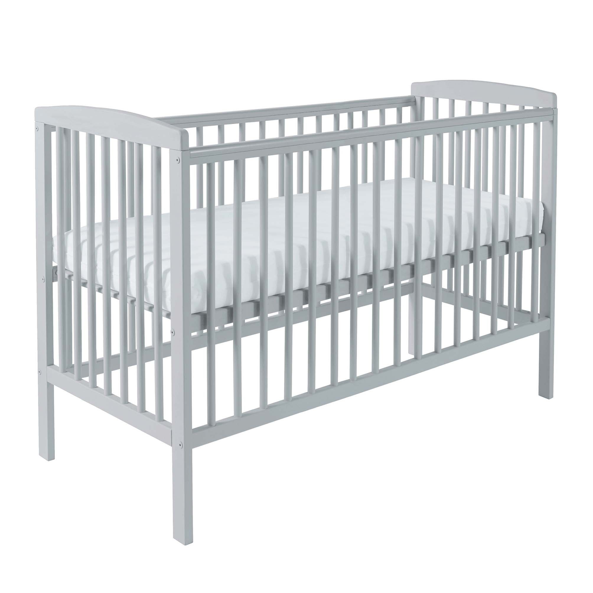 Kinder Valley Sydney Cot Grey