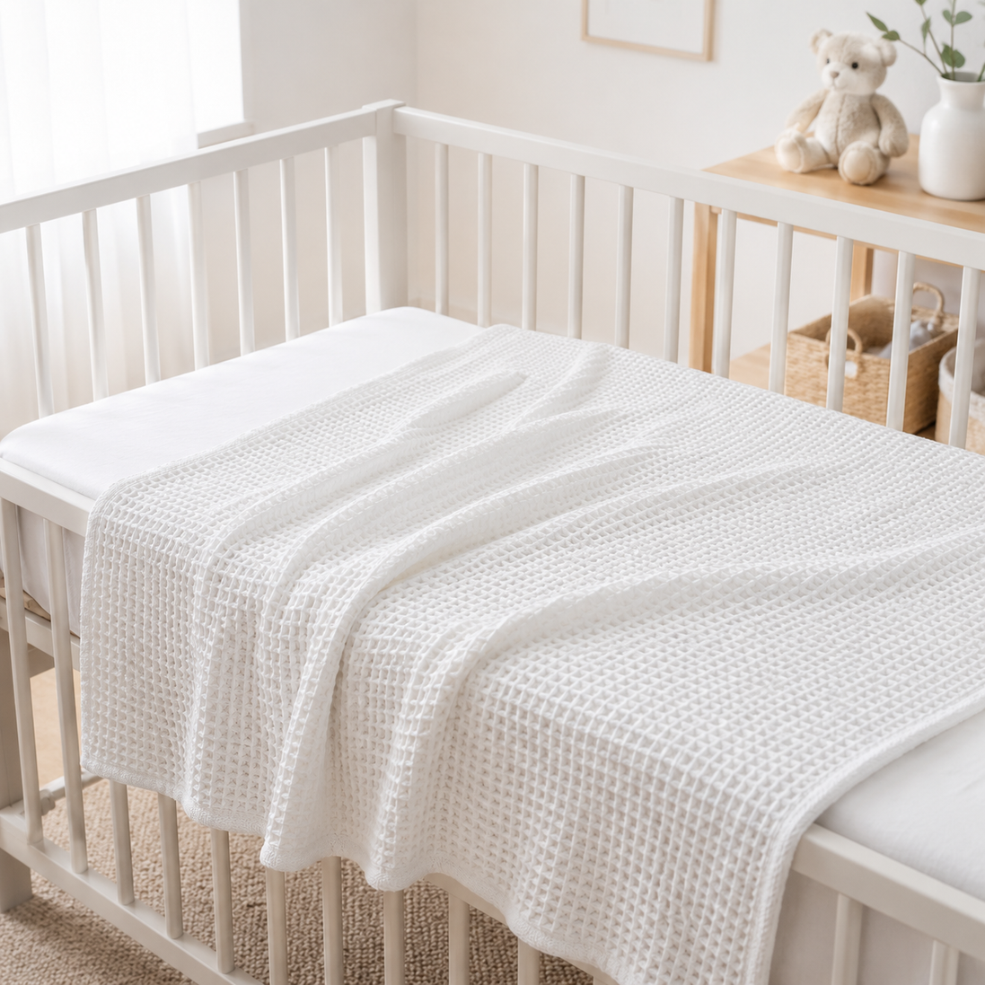 Baby Basics Cellular Cot Blanket