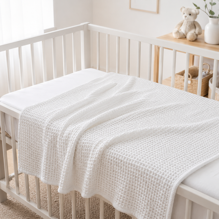 Baby Basics Cellular Cot Blanket