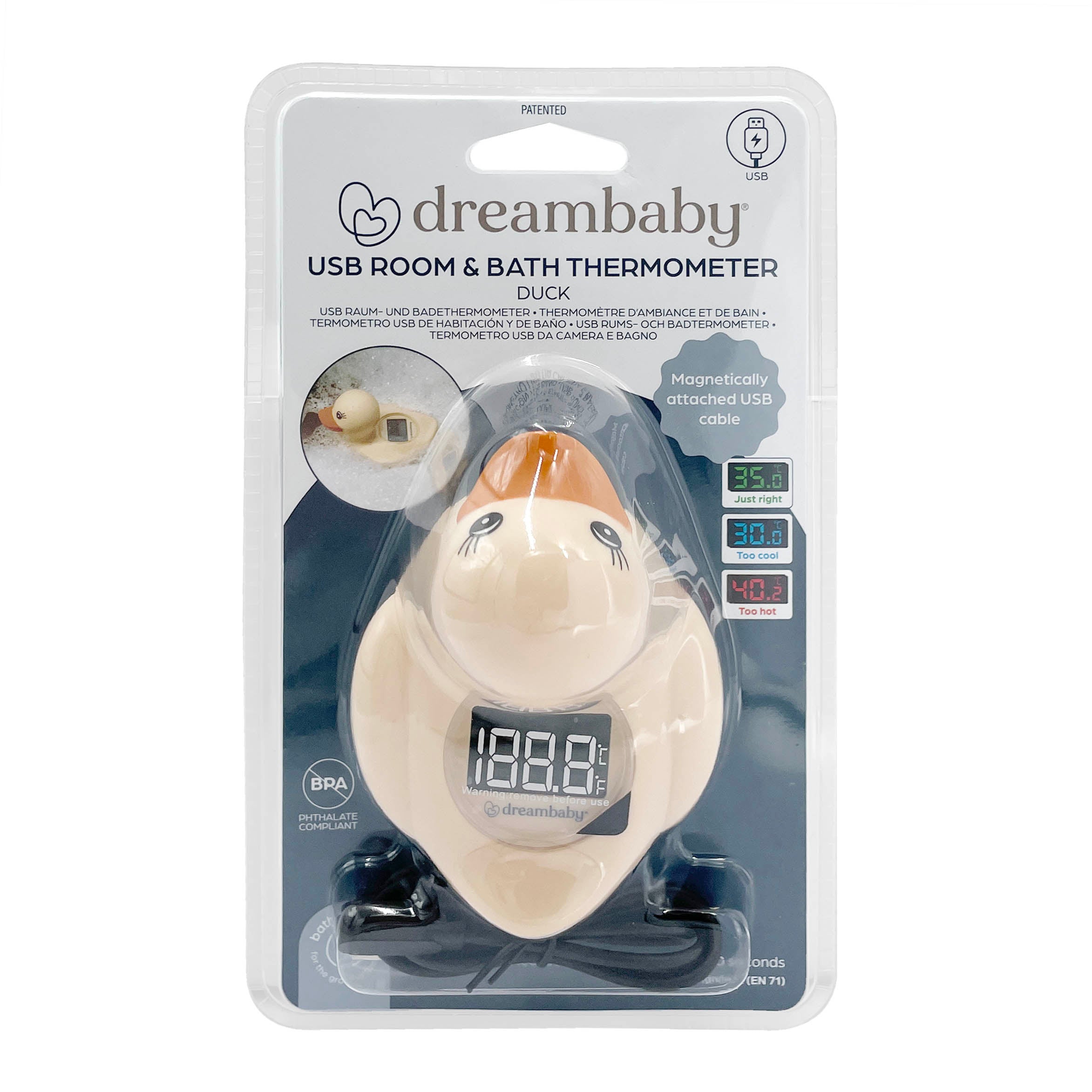Dreambaby Digital Room And Bath Thermometer