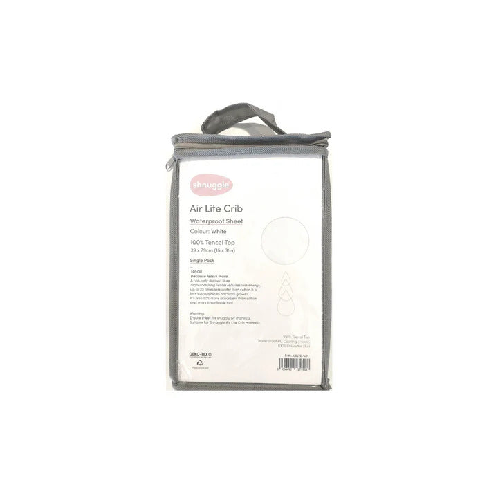 Shnuggle Air Lite Crib Waterproof Sheets