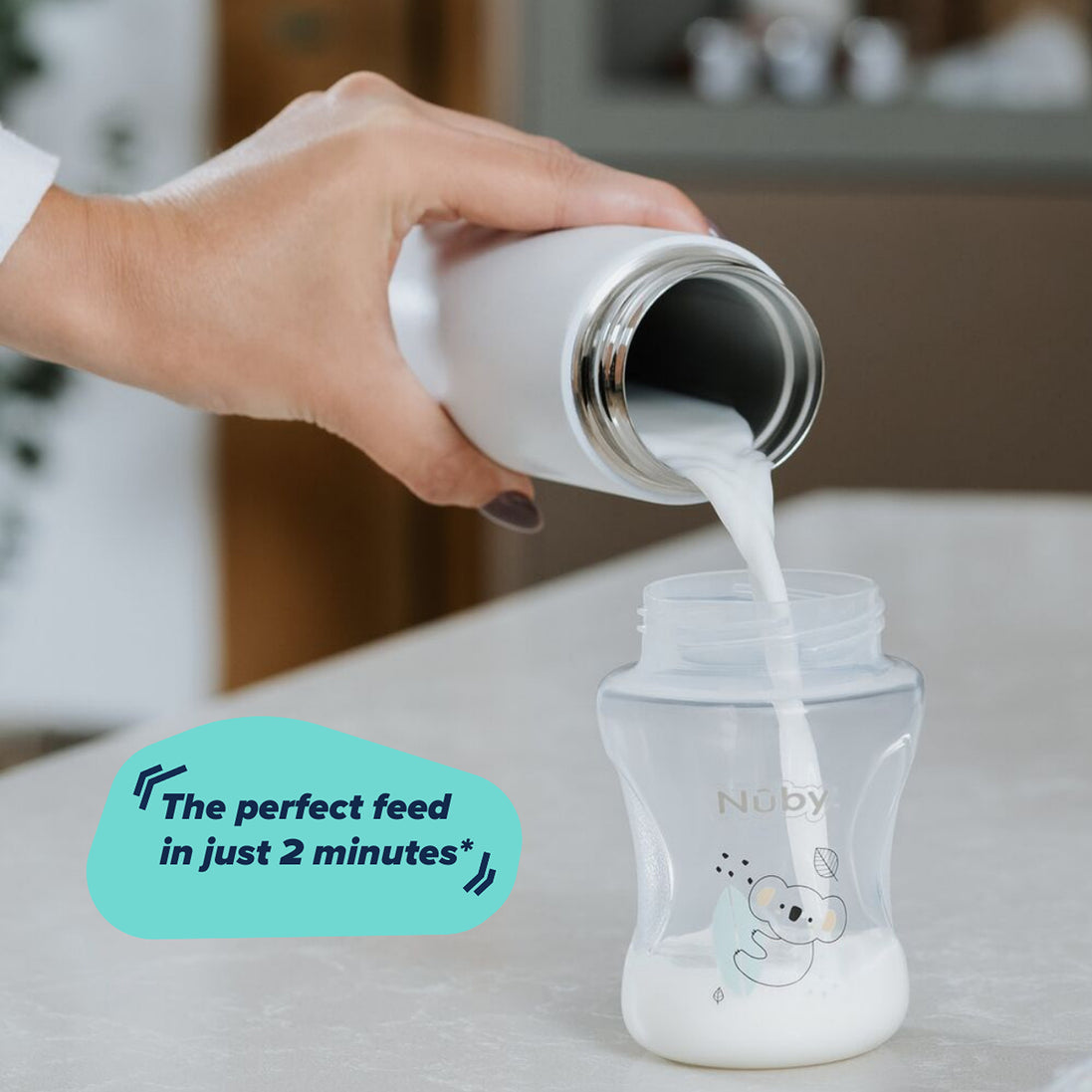 Nuby RapidHot Formula Preparation Machine — White