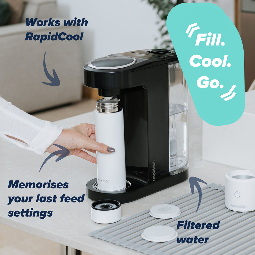 Nuby RapidHot Formula Preparation Machine — Black