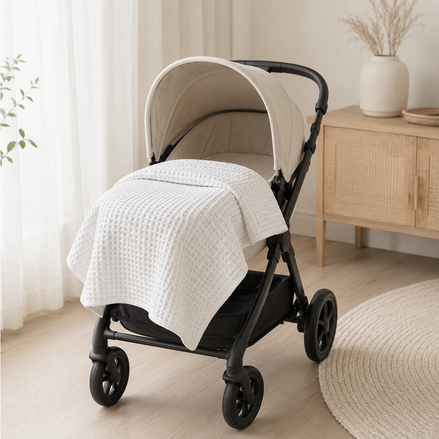 Baby Basics Cellular Pram Blanket