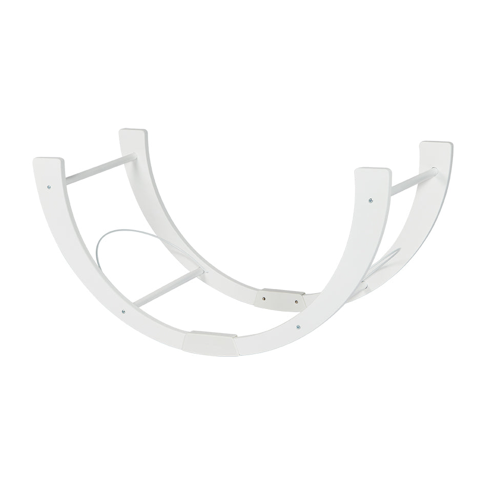 Shnuggle Curve Moses Basket Stand — White