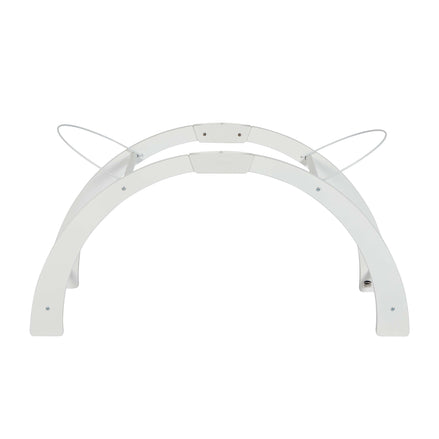 Shnuggle Curve Moses Basket Stand — White