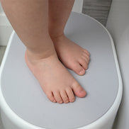 Shnuggle Step Stool — White/Grey