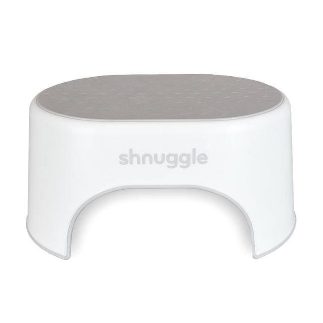 Shnuggle Step Stool — White/Grey