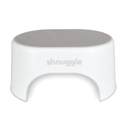 Shnuggle Step Stool — White/Grey